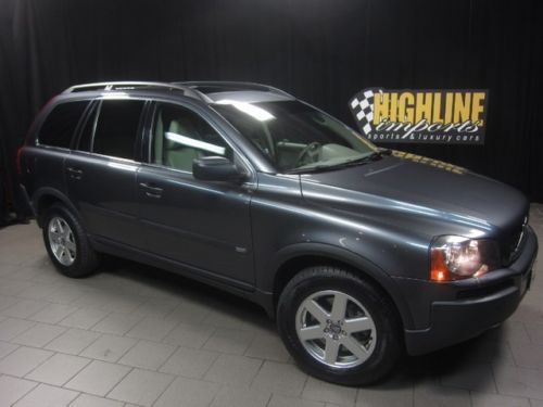 2005 volvo xc90 t5 all-wheel-drive, 3 row seating, navigation, *only 66k miles*
