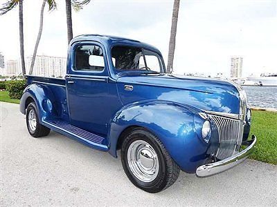 Florida classic 1941 antique ford pick up truck flat head v8 collector condition
