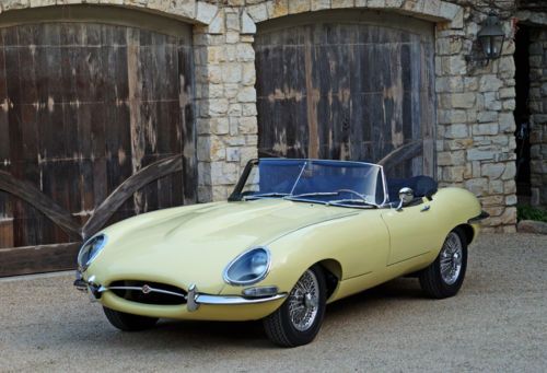 1967 jaguar e-type ots: beautifully restored, numbers matching series i roadster