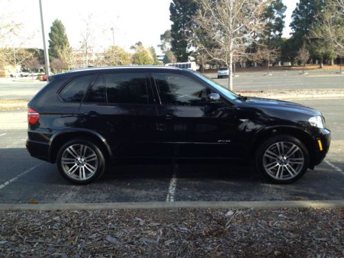 2013 bmw x5 &#034;m package&#034;  with 20&#034; wheels and heads up display msrp $70k