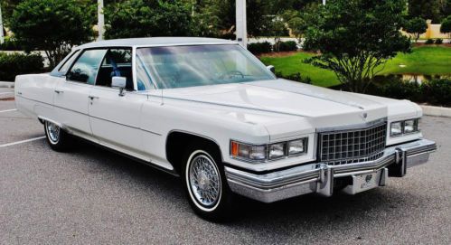 No reserve all original 76 cadillac sedan deville just 50,602 miles must see wow
