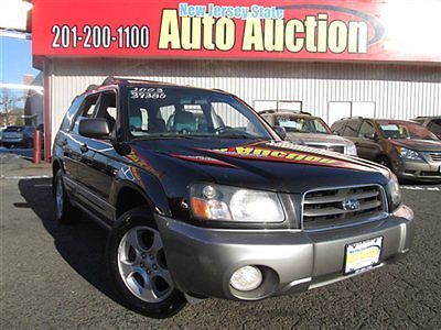 03 forester 2.5xs all wheel drive awd carfax certified 5-speed pre owned