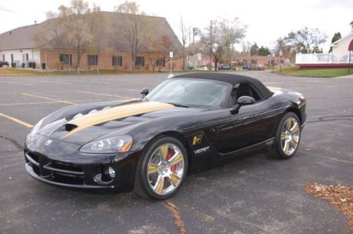 2008 dodge viper limited hurst edition 1 of 4 ever made salvage rebuildable nj