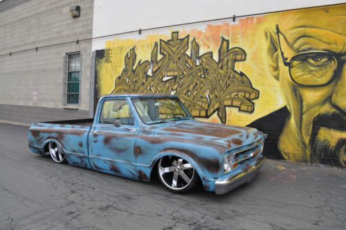 Purchase used 68 C10 BAGGED SHOP TRUCK PATINA VORTEC 5.3 ...