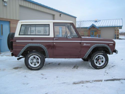 1969 ford early model bronco