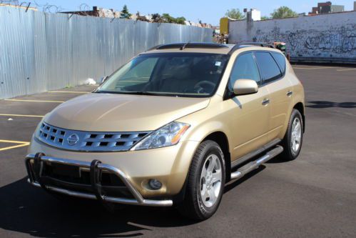 2004 nissan murano sl clean carfax suv leather sunroof 3.5l v6