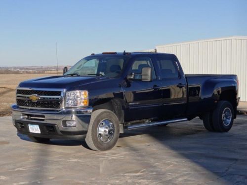 2011, chevy, 3500, 4x4, dually, diesel, crewcab, ltz, 7,099 miles, allison auto