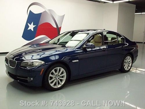 2011 bmw 528i automatic sunroof leather 1-owner 30k mi texas direct auto