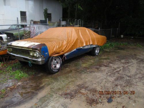 1966 chevy chevelle malibu convertible needs restoreing