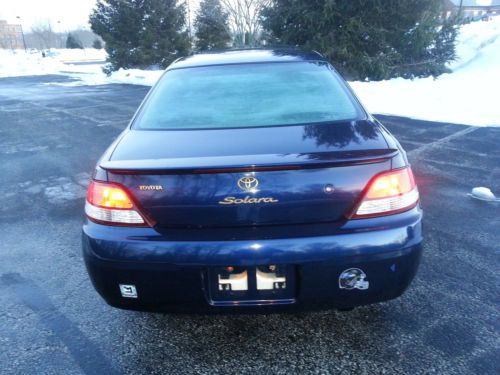 Purchase used 2001 Toyota Camry Solara SE Coupe 2-Door 2.2L in