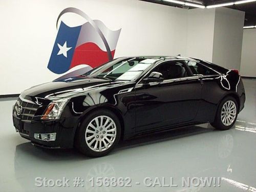 2011 cadillac cts performance coupe htd seats nav 23k texas direct auto
