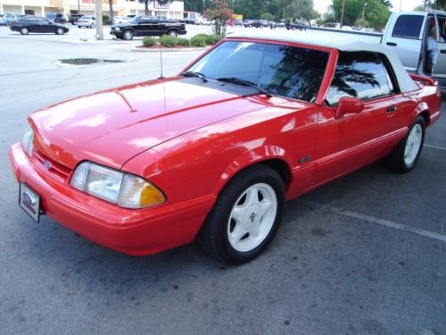 &#039;92 limited edition mustang 5.0l lx convertible