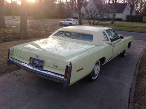 Cost To Repaint A Car >> Purchase used 1978 Cadillac Eldorado Biarritz - Triple Yellow - Beautiful! in Dallas, Texas ... Cost To Repaint A Car >> Purchase used 1978 Cadillac Eldorado Biarritz - Triple Yellow - Beautiful! in Dallas, Texas ...