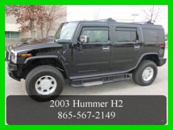2003 hummer h2 4x4 69k miles suv onstar bose, leather, heated seats