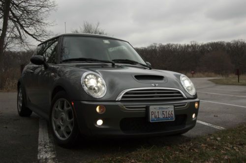 Mini cooper s 2005 2dr hardtop dark silver 1 owner well-maintained w/records
