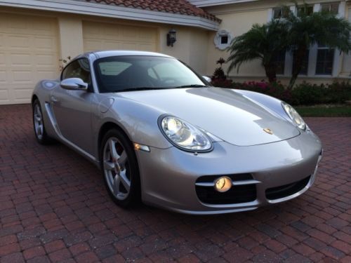2006 porsche cayman s 6 speed 10k miles leather like new price reduced
