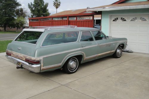 1966 chevrolet impala caprice station wagon 9 passenger