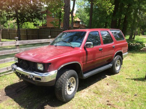 1991 toyota 4runner 4x4 project/parts