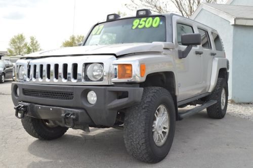 2007 hummer h3 sport utility salvage runs!! loaded priced to sell wont last!