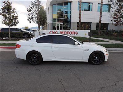2012 bmw m3 coupe alpine white / competition package / low miles