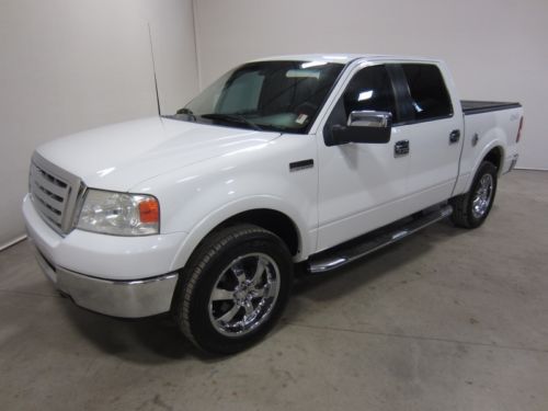 06 ford f 150 xlt 5.4l v8  leather 4x4 crew auto short bed 80pics