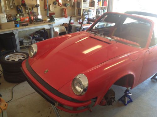 1984 porsche 911 targa project roller