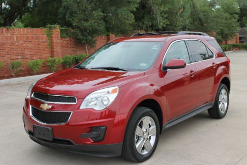 2013 chevrolet equinox lt 3.6  awd alloys rear cam only 78 miles - free shipping