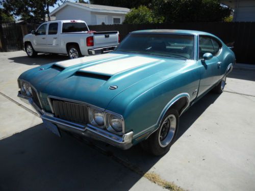 1970 oldsmobile cutlass 442 1 owner nice project 4-4-2 like gs