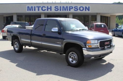 2000 gmc sierra 2500 extended cab sle 4wd great carfax