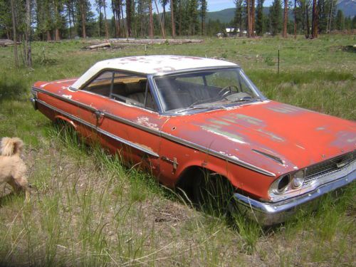 1963 1/2 ford galaxie 500 hard top.....390 engine unrestored