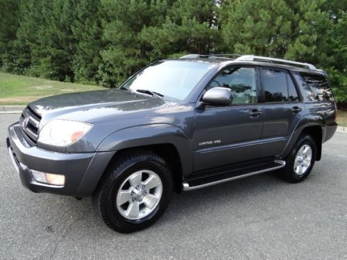 Toyota : 2004 4runner limited v6 4x4 galactic 1-owner clean carfax
