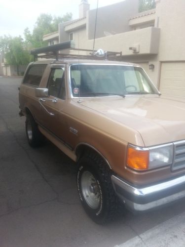 Clean rust free 1988 ford bronco