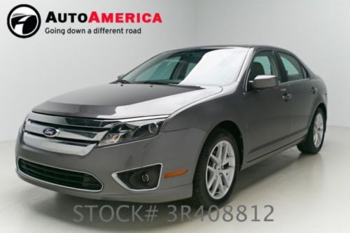 2010 ford fusion sel 40k low miles park assist sunroof one 1 owner clean carfax