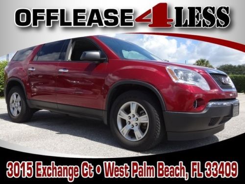 2011 gmc acadia sl awd  1 owner clean car we finance export available