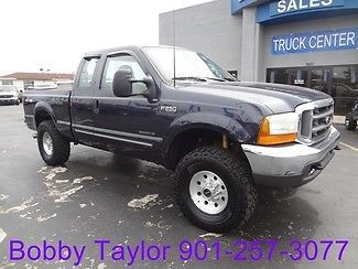 99 f250 ex cab 4x4 7.3 powerstroke diesel ford tech owned truck mechanical solid