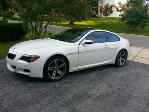 2007 bmw m6 coupe 2-door 5.0l 6 speed manual rare every option