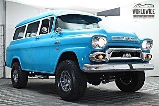 1959 chevrolet suburban rare napco 4x4!