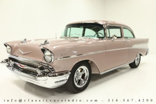 1957 chevrolet 150/210/bel air - tastefully upgraded and immaculately restored!