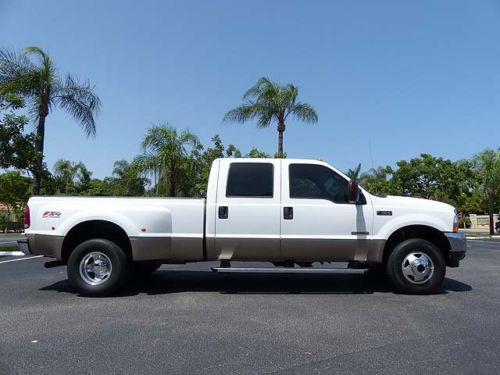 Extra nice 2004 f350 lariat dually diesel - fx4, extra fuel tank, more