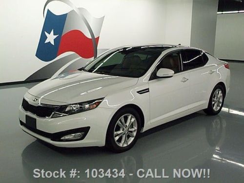 2013 kia optima ex dual sunroof nav rearview cam 32k mi texas direct auto