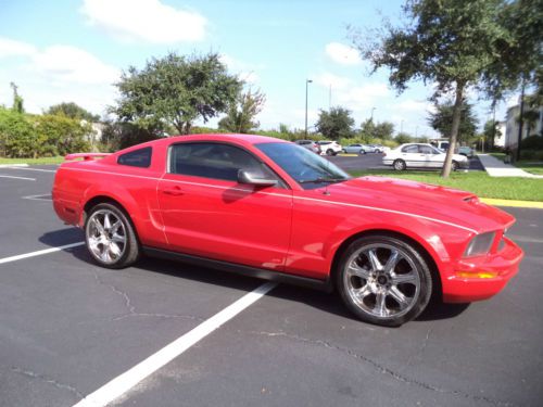 2005 ford mustang 4.0 v6 *leather*ice cold a.c*air intake*runs beautiful