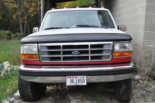 Lifted 4x4 f250.  newer engine and tranny