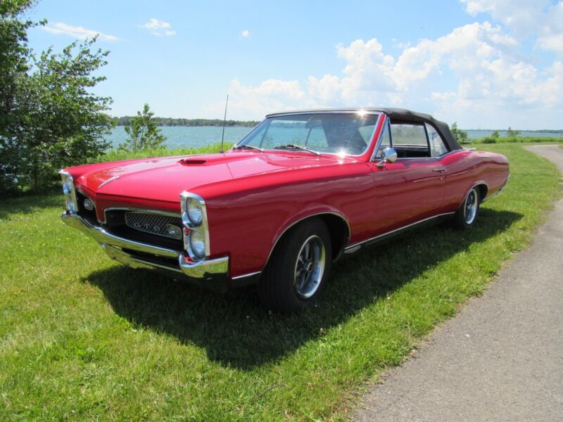 1967 pontiac gto rustfree number matching 4-sp convertible