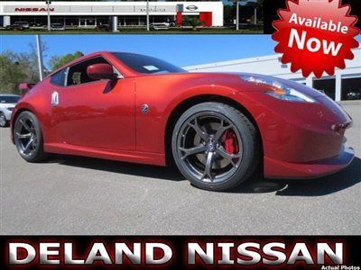 2013 nissan 370z nismo*new*magma red 0% finance or $499 lease special *we trade*