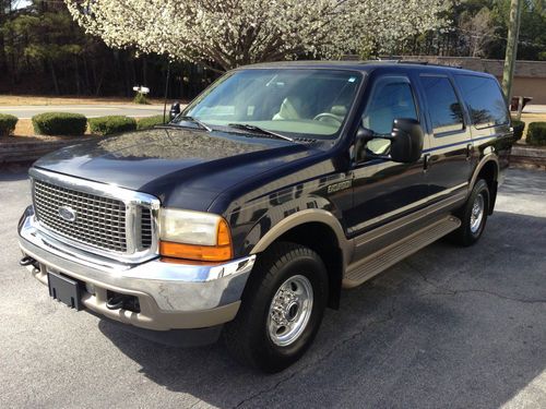 2001 ford excursion limited 4x4 7.3 powerstroke no reserve!!!