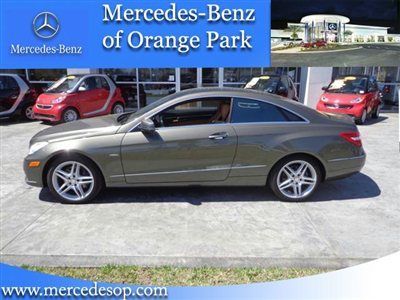 2012 mercedes benz e350 coupe certified pre-owned with 100000 mile factory warr