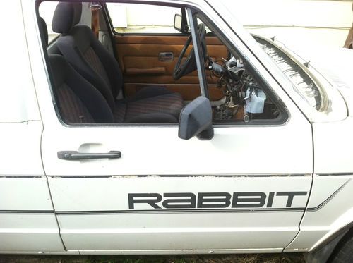1981 vw rabbit pick-up truck 1.8l 8v 5spd