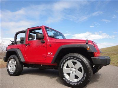2007 jeep wrangler x-package 4x4 only 31k miles 18-inch alloys exceptional-cond!