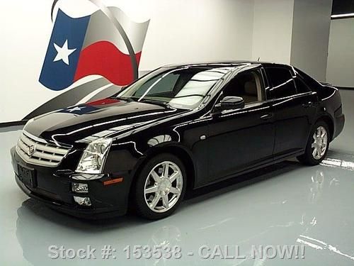 2005 cadillac sts v6 sunroof nav climate package 65k mi texas direct auto