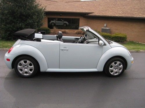 2003 vw beetle convertible new timing belt one owner manual trans no reserve